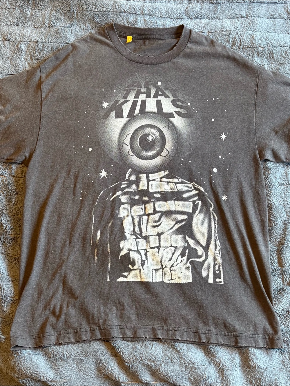 Gallery Dept Black Graphic Eyeball Print Tee